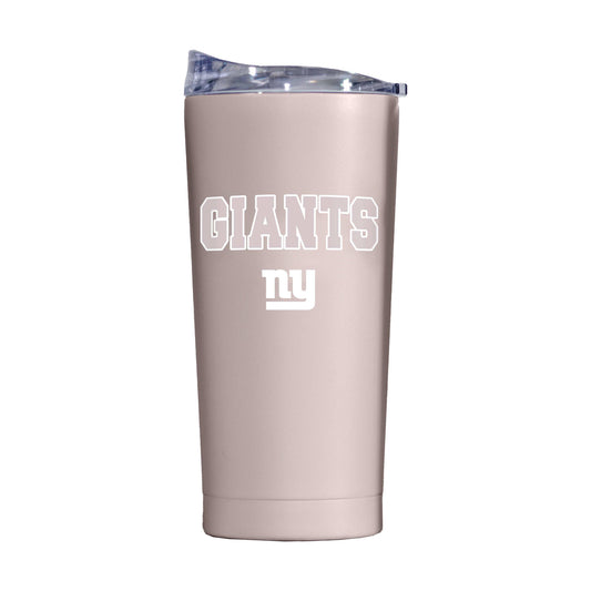 NY Giants 20oz Stencil Powder Coat Tumbler - Logo Brands - Flyclothing LLC