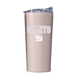 NY Giants 20oz Stencil Powder Coat Tumbler - Logo Brands - Flyclothing LLC