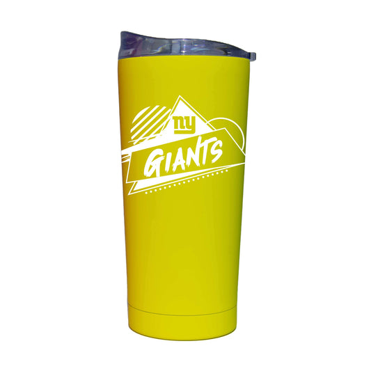 New York Giants 20oz Cru Rad Soft Touch Tumbler - Logo Brands - Flyclothing LLC