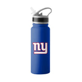New York Giants 25oz Logo SingleWall FlipTop Bottle - Logo Brands - Flyclothing LLC