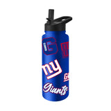 New York Giants 34oz Dreamweave Quencher Bottle - Logo Brands - Flyclothing LLC