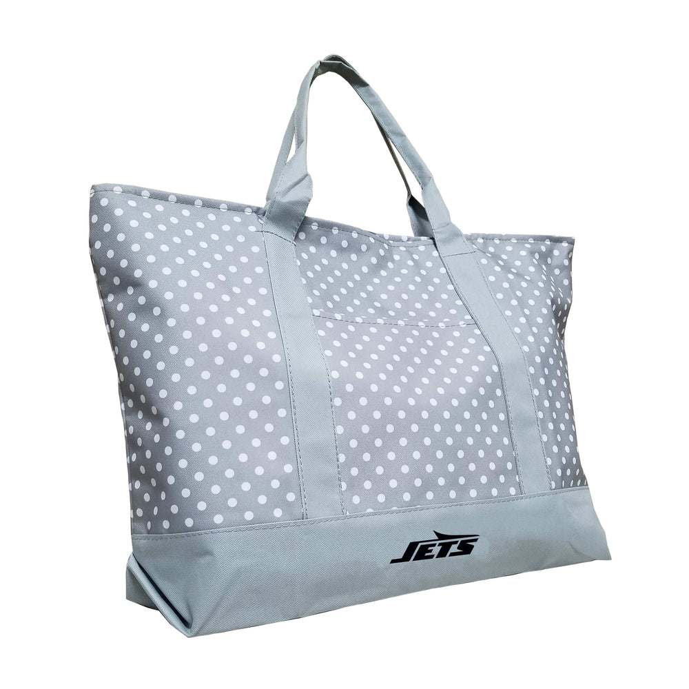 NY Jets Leopard Pattern Tote - Logo Brands - Flyclothing LLC