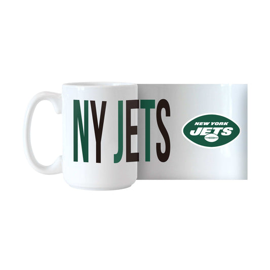 NY Jets 15oz Overtime Sublimated Mug - Logo Brands - Flyclothing LLC