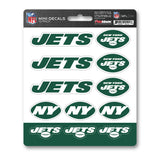NFL - New York Jets Mini Decal 12-pk - Logo Brands - Flyclothing LLC