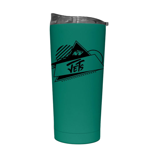 NY Jets 20oz Optic Rad Soft Touch Tumbler - Logo Brands - Flyclothing LLC