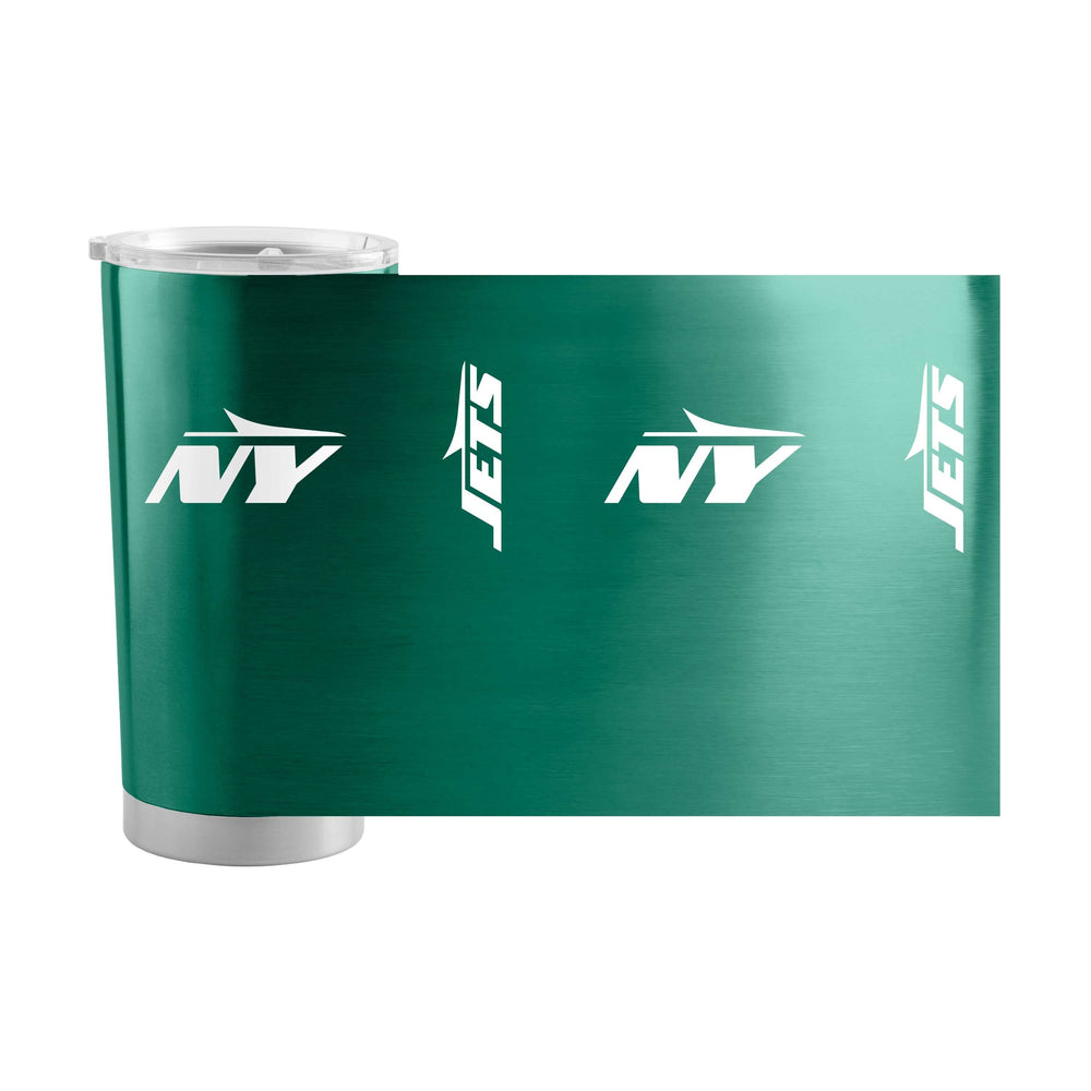 New York Jets 1 Color 20oz Gameday Stainless Tumbler - Logo Brands - Flyclothing LLC