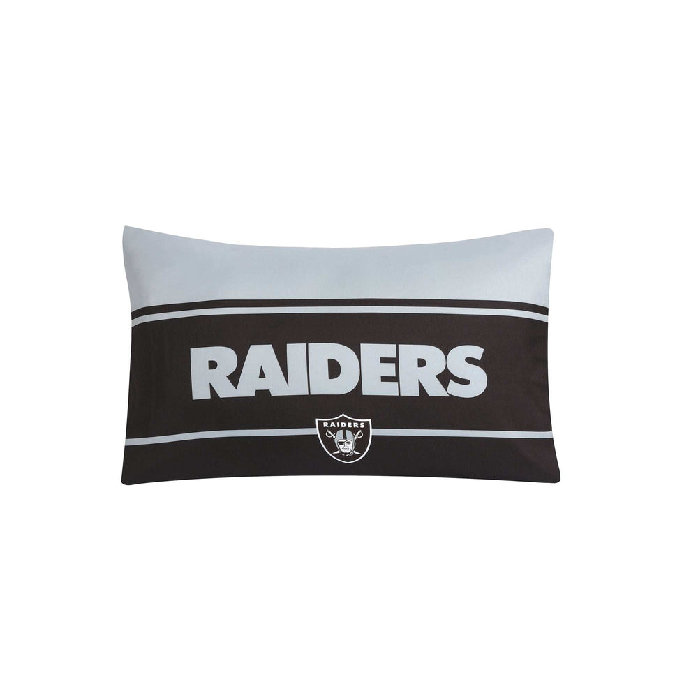 Las Vegas Raiders Crosser Comforter Set Twin - Logo Brands - Flyclothing LLC