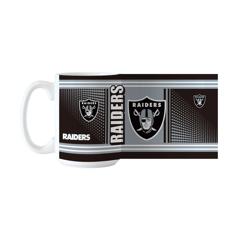 Las Vegas Raiders 15oz Hero Sublimated Mug - Logo Brands - Flyclothing LLC