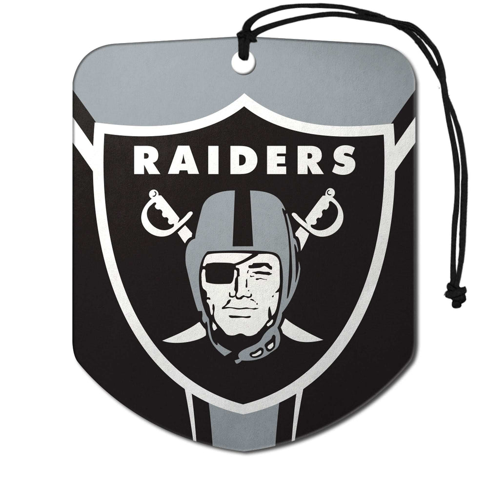 NFL - Las Vegas Raiders Air Freshener 2-pk - Logo Brands - Flyclothing LLC