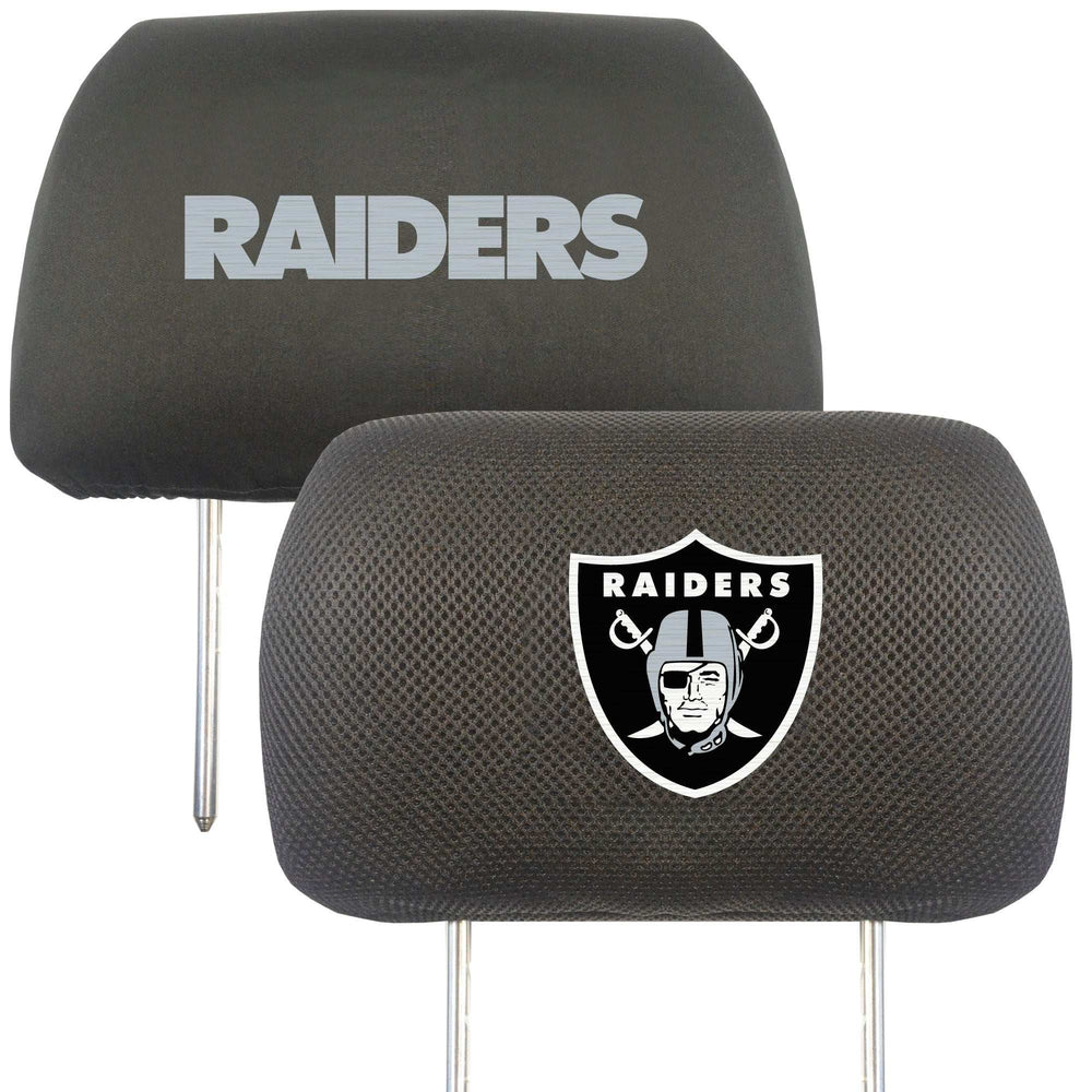 NFL - Las Vegas Raiders Head Rest Cover - Logo Brands - Flyclothing LLC