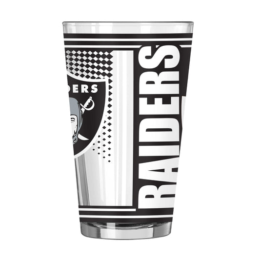 Las Vegas Raiders 16oz Hero Pint Glass - Logo Brands - Flyclothing LLC