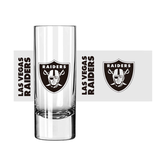 Las Vegas Raiders 2.5oz Gameday Shooter Glass - Logo Brands - Flyclothing LLC