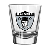 Las Vegas Raiders 2oz Retro Shot Glass - Logo Brands - Flyclothing LLC