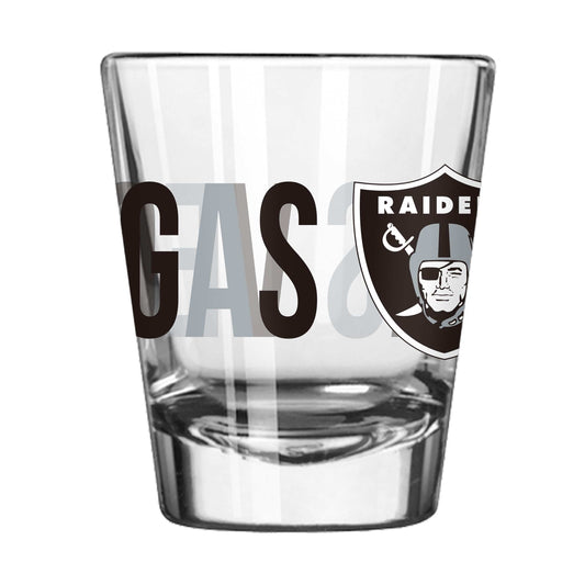 Las Vegas Raiders 2oz Overtime Shot Glass - Logo Brands - Flyclothing LLC