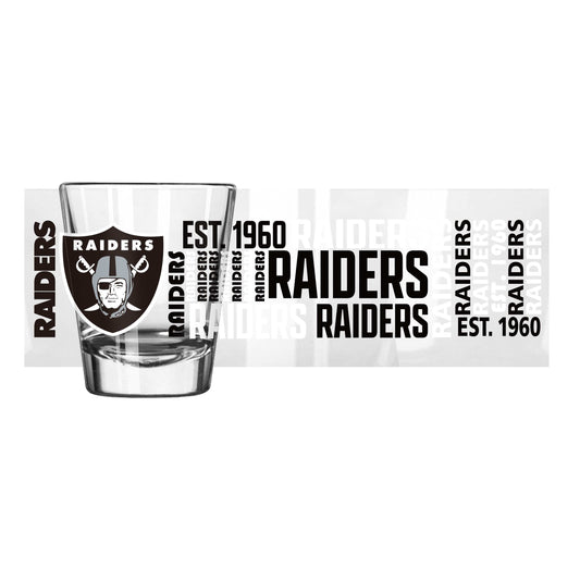 Las Vegas Raiders 2oz Spirit Shot Glass - Logo Brands - Flyclothing LLC
