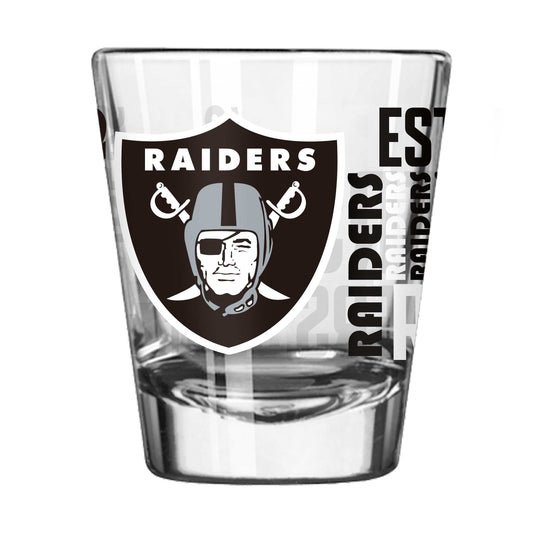 Las Vegas Raiders 2oz Spirit Shot Glass - Logo Brands - Flyclothing LLC