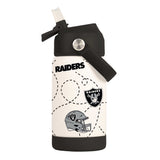 Las Vegas Raiders 12oz Mascot SS Kids Bottle - Logo Brands - Flyclothing LLC