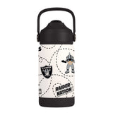 Las Vegas Raiders 12oz Mascot SS Kids Bottle - Logo Brands - Flyclothing LLC