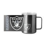 Las Vegas Raiders 15oz Hype Stainless Steel Mug - Logo Brands - Flyclothing LLC