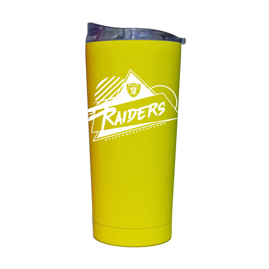 Las Vegas Raiders 20oz Cru Rad Soft Touch Tumbler - Logo Brands - Flyclothing LLC