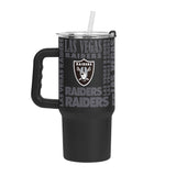 Las Vegas Raiders 24oz Replay Tumbler w/Handle - Logo Brands - Flyclothing LLC