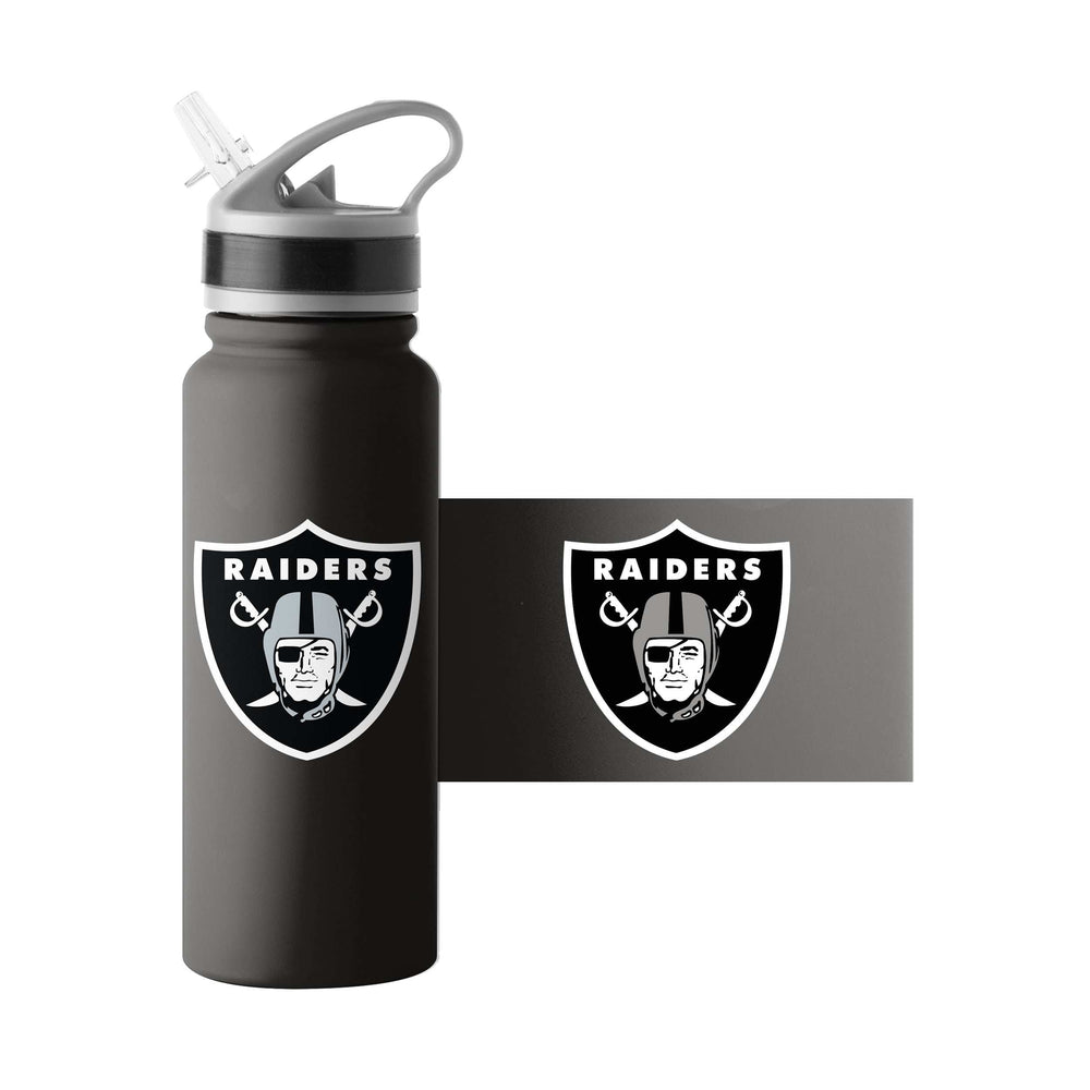 Las Vegas Raiders 25oz Swagger Single Wall Flip Top Bottle - Logo Brands - Flyclothing LLC