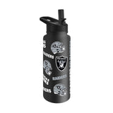 Las Vegas Raiders 34oz Native Quencher Bottle - Logo Brands - Flyclothing LLC