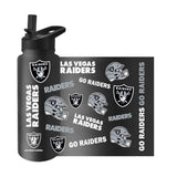 Las Vegas Raiders 34oz Native Quencher Bottle - Logo Brands - Flyclothing LLC