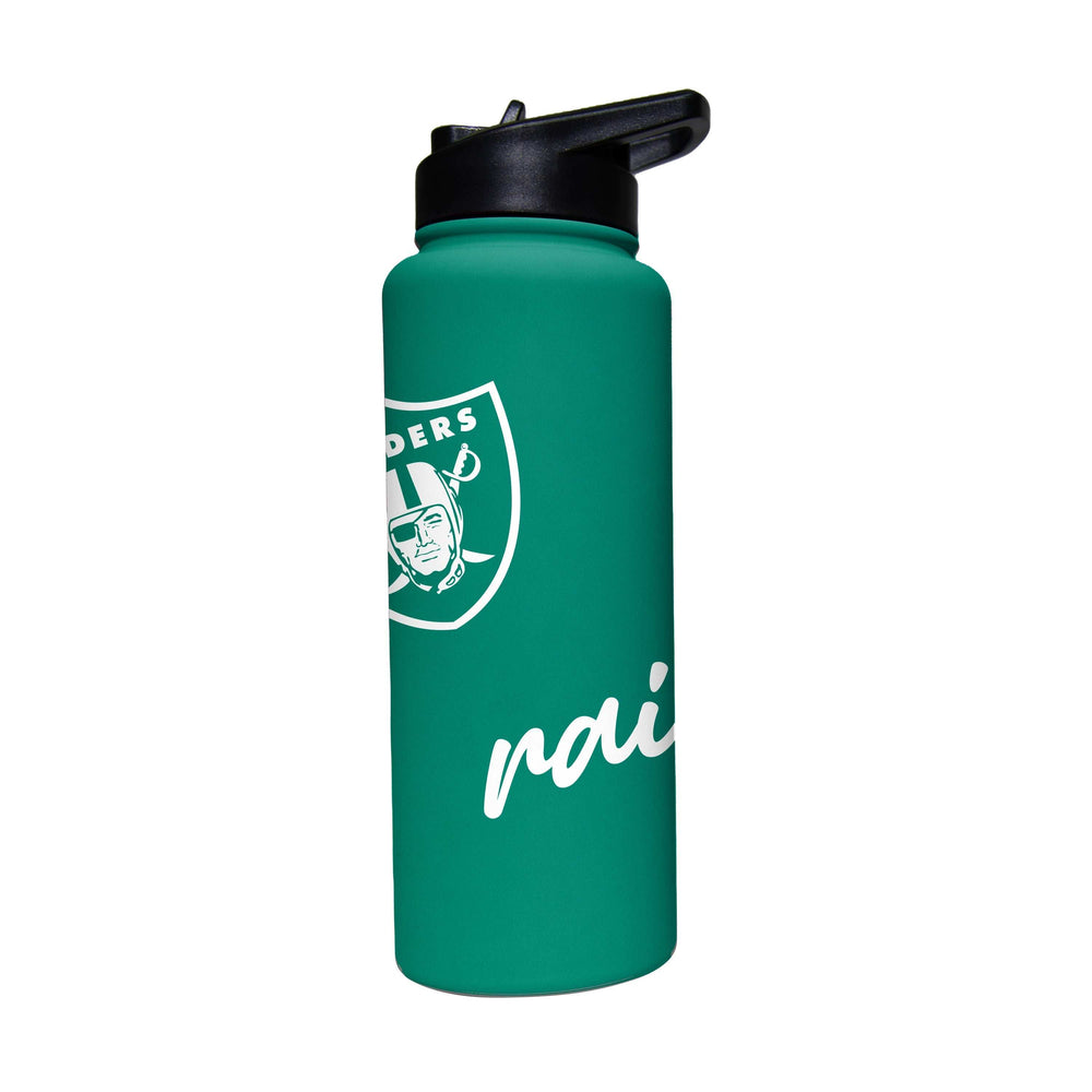 Las Vegas Raiders 34oz Optic Bold Soft Touch Quencher - Logo Brands - Flyclothing LLC