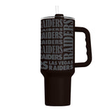 Las Vegas Raiders 40oz Replay Powder Coat Tumbler - Logo Brands - Flyclothing LLC