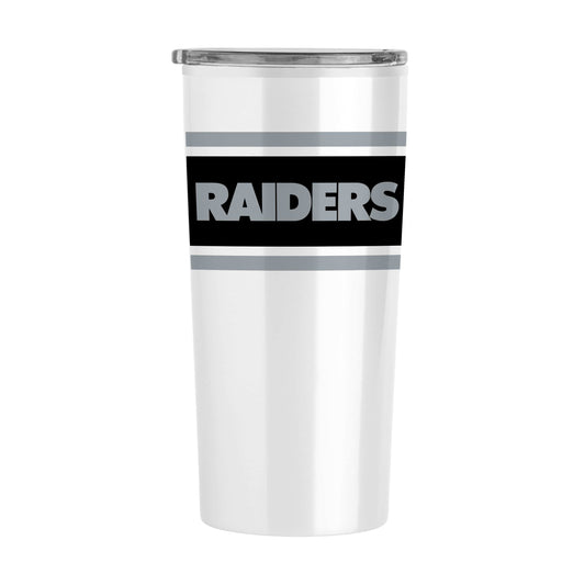 Las Vegas Raiders 20oz Stripe Fusion Tumbler - Logo Brands - Flyclothing LLC