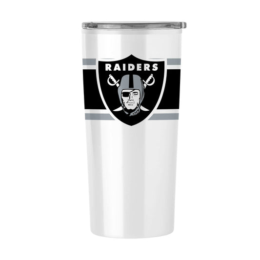 Las Vegas Raiders 20oz Stripe Fusion Tumbler - Logo Brands - Flyclothing LLC
