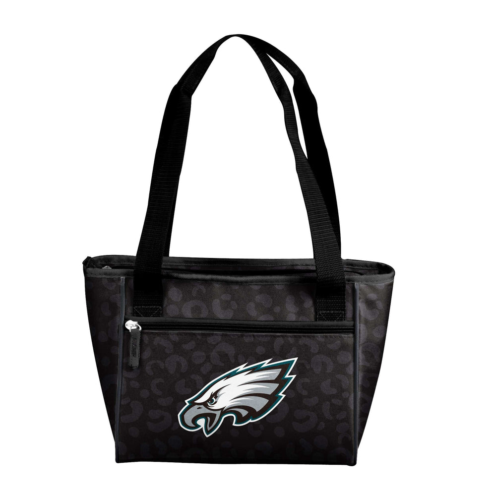 Philadelphia Eagles Leopard Print 16 Can Cooler Tote - Logo Brands - Flyclothing LLC