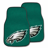 NFL - Philadelphia Eagles 2-pc Carpet Car Mat Set - Logo Brands - Flyclothing LLC