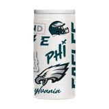 Philadelphia Eagles 12oz Native Powdercoat SlimCan Coolie - Logo Brands - Flyclothing LLC