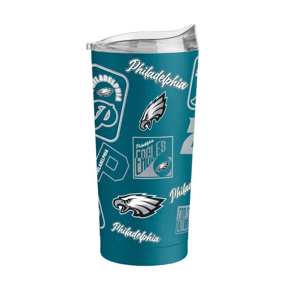 Philadelphia Eagles 20oz Dreamweave Powder Coat Tumbler - Logo Brands - Flyclothing LLC