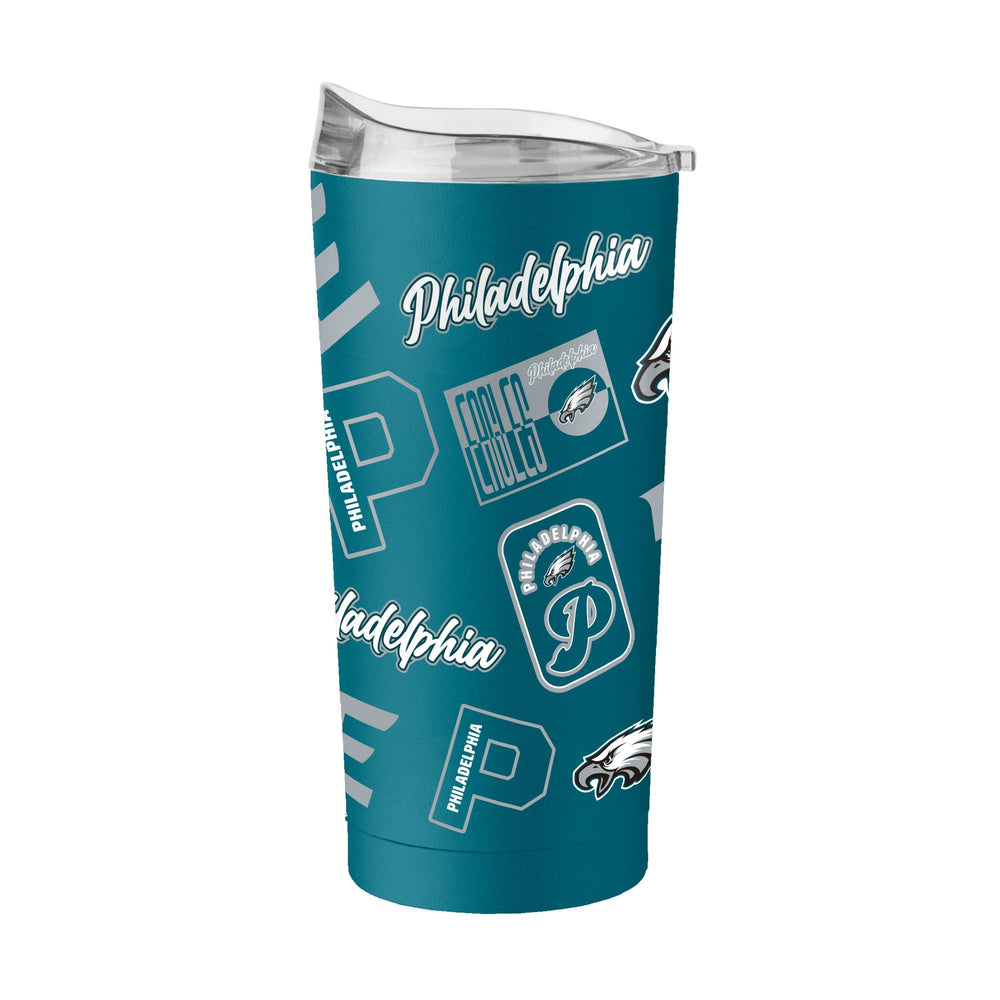 Philadelphia Eagles 20oz Dreamweave Powder Coat Tumbler - Logo Brands - Flyclothing LLC