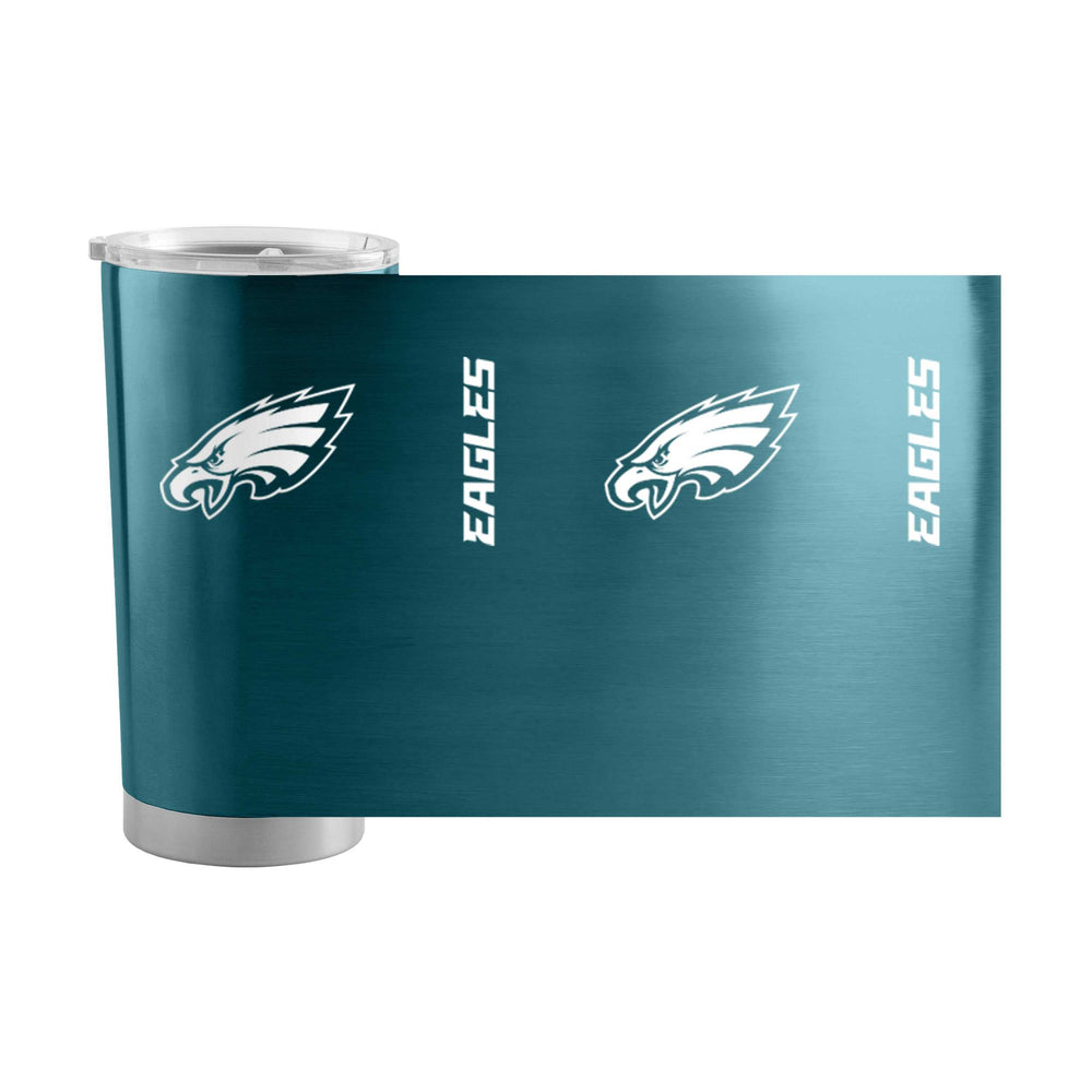 Philadelphia Eagles 1 Color 20oz Gameday Stainless Tumbler - Logo Brands - Flyclothing LLC