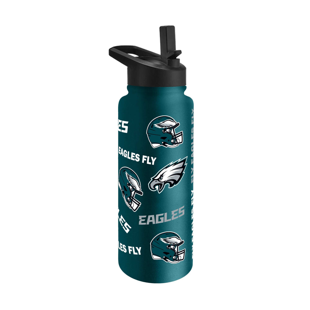 Philadelphia Eagles 34oz Native Quencher Bottle - Logo Brands - Flyclothing LLC