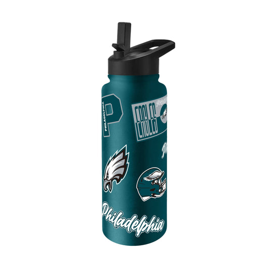 Philadelphia Eagles 34oz Dreamweave Quencher Bottle - Logo Brands - Flyclothing LLC