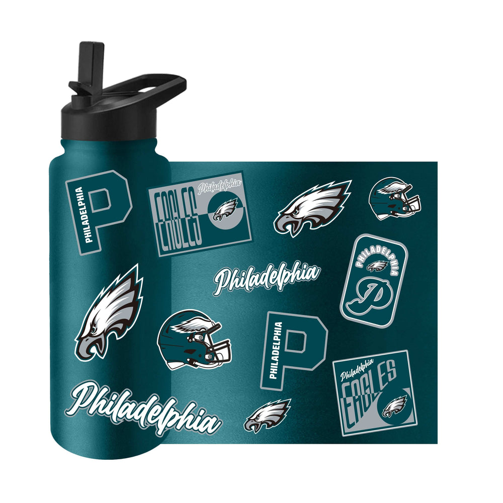 Philadelphia Eagles 34oz Dreamweave Quencher Bottle - Logo Brands - Flyclothing LLC