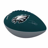 Philadelphia Eagles Jalen Hurts Players Mini Size Rubber Football - Logo Brands - Flyclothing LLC