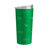 Philadelphia Eagles Vintage 20oz Step And Repeat Powder Coat Tumbler - Logo Brands - Flyclothing LLC