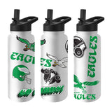 Philadelphia Eagles Retro 34oz Native Quencher Bottle - Logo Brands - Flyclothing LLC