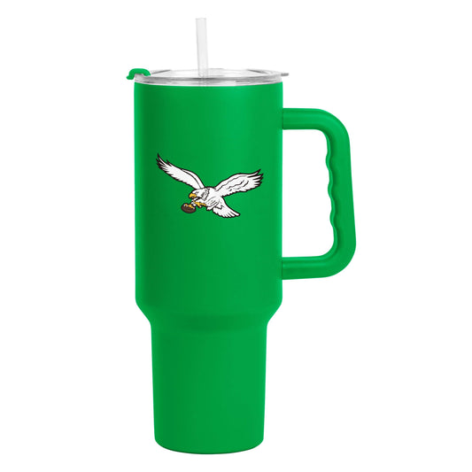 Philadelphia Eagles Retro 40oz Flipside Powder Coat Tumbler - Logo Brands - Flyclothing LLC