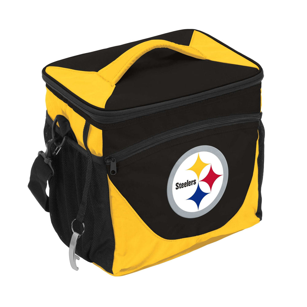 Pittsburgh Steelers 24 Can Cooler - Logo Brands - Flyclothing LLC
