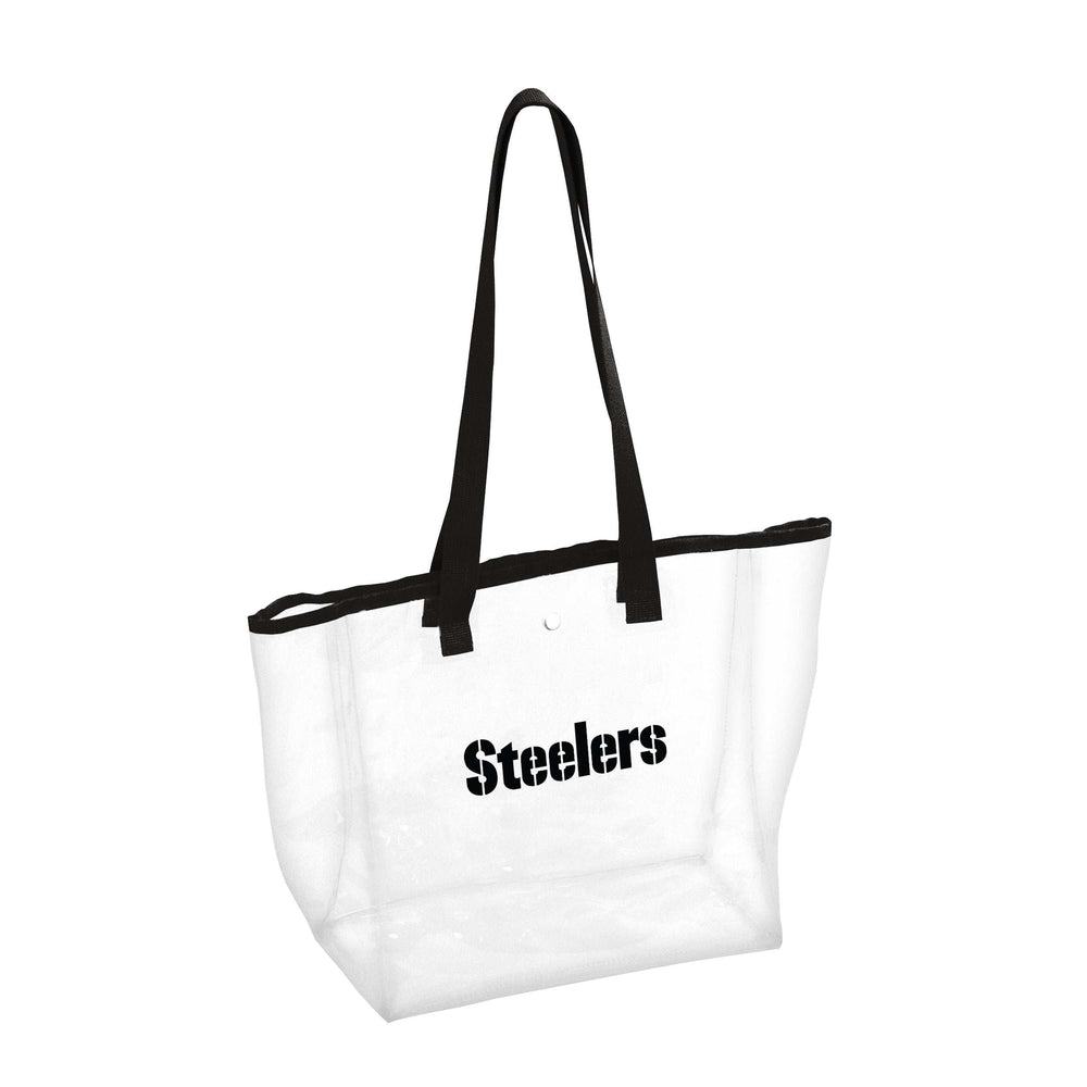 Pittsburgh Steelers Black Stadium Bag f/ Primary Wdmk - Logo Brands - Flyclothing LLC