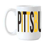 Pittsburgh Steelers 15oz Overtime Sublimated Mug - Logo Brands - Flyclothing LLC