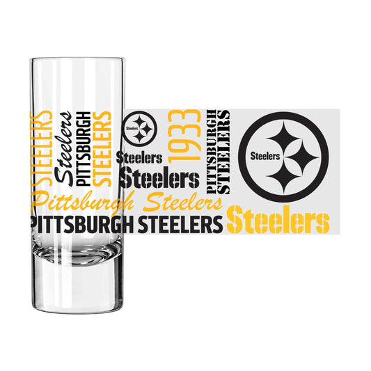 Pittsburgh Steelers 2.5oz Spirit Shooter Glass - Logo Brands - Flyclothing LLC