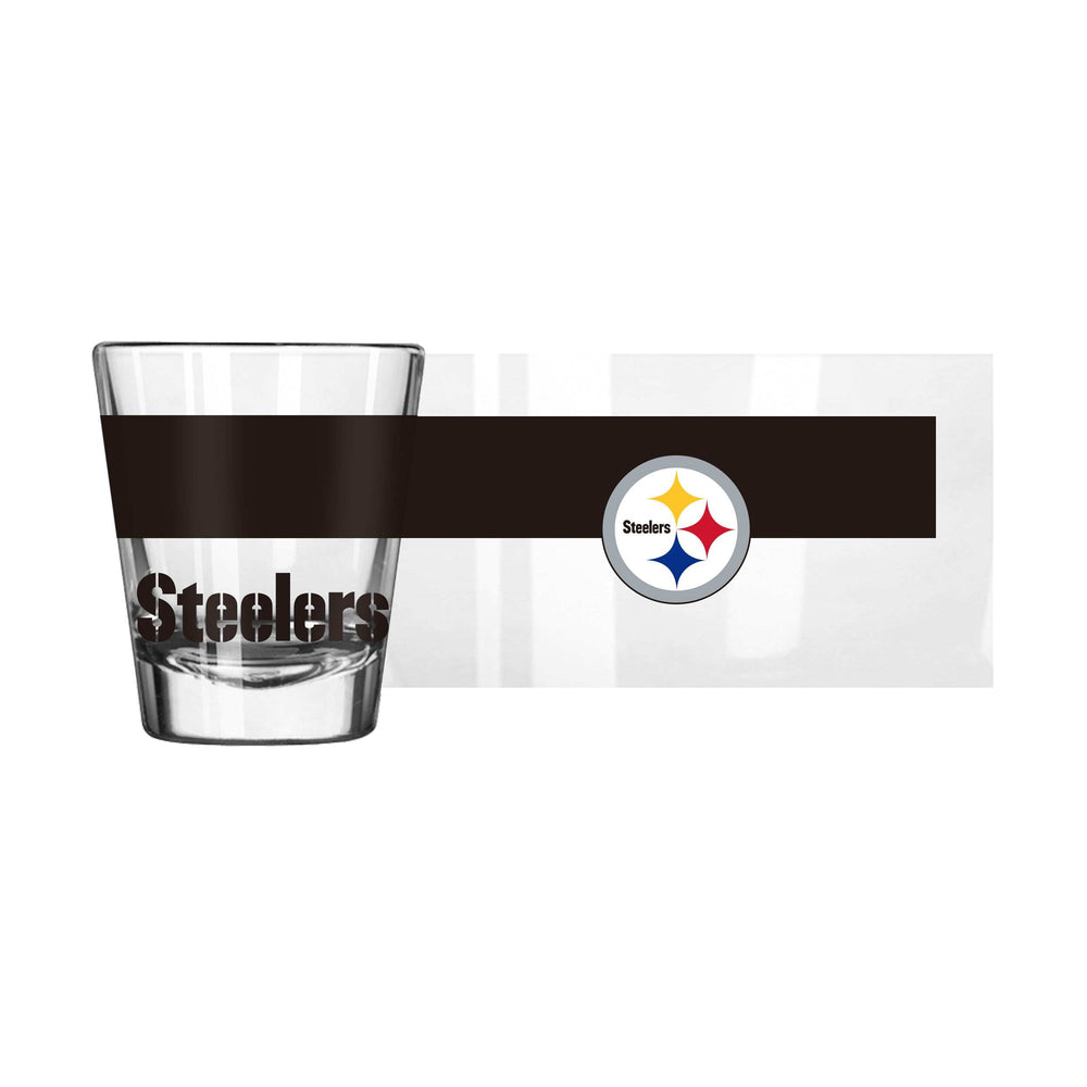 Pittsburgh Steelers 2oz Colorblock Shot Glass - Logo Brands - Flyclothing LLC